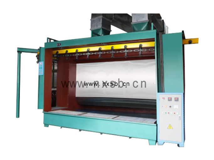 閥門懸掛噴漆（qī）噴塑烘道流水線，重型工（gōng）件懸（xuán）掛噴（pēn）漆噴塑流水線