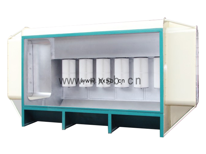 噴（pēn）塑（sù）粉末回收（shōu）台